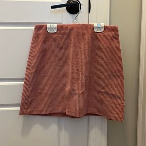 Wilfred Pink corduroy skirt